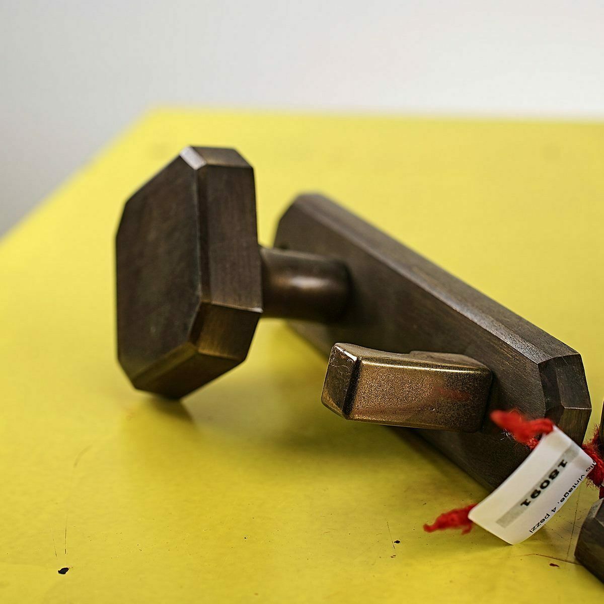 Vintage Metal Clothes Hangers, 4 Pieces photo Furniture