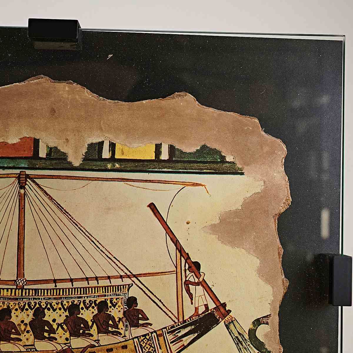 Museum Studio Erre Collection Egyptian Ship On The Nile 15th Century photo 64.0