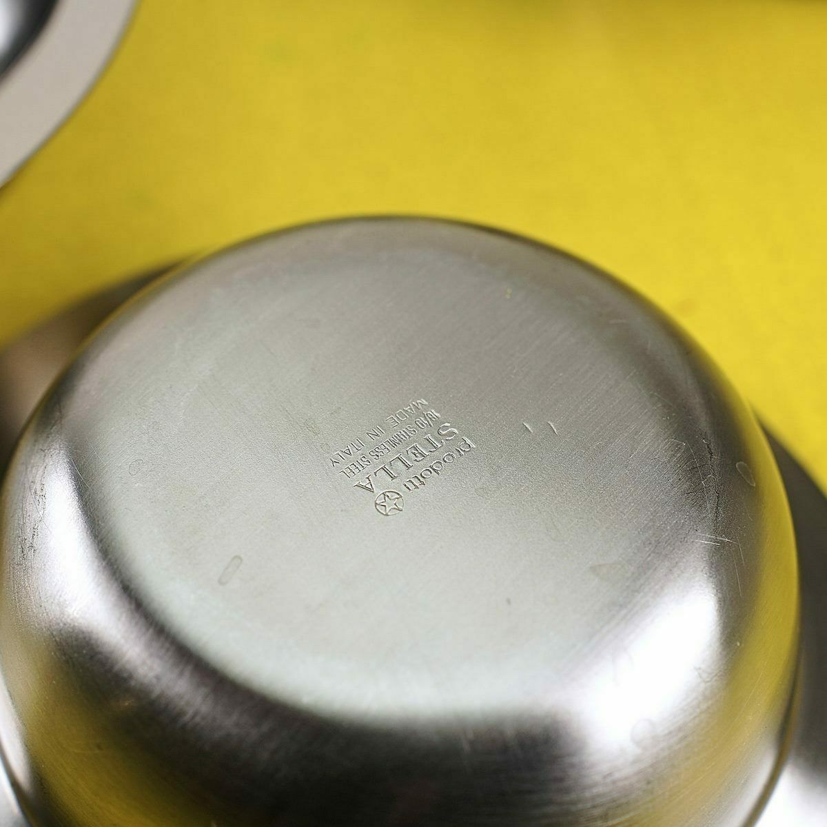 Set Of 18/10 Steel Bowls Made In Italy, Star photo Home Decor