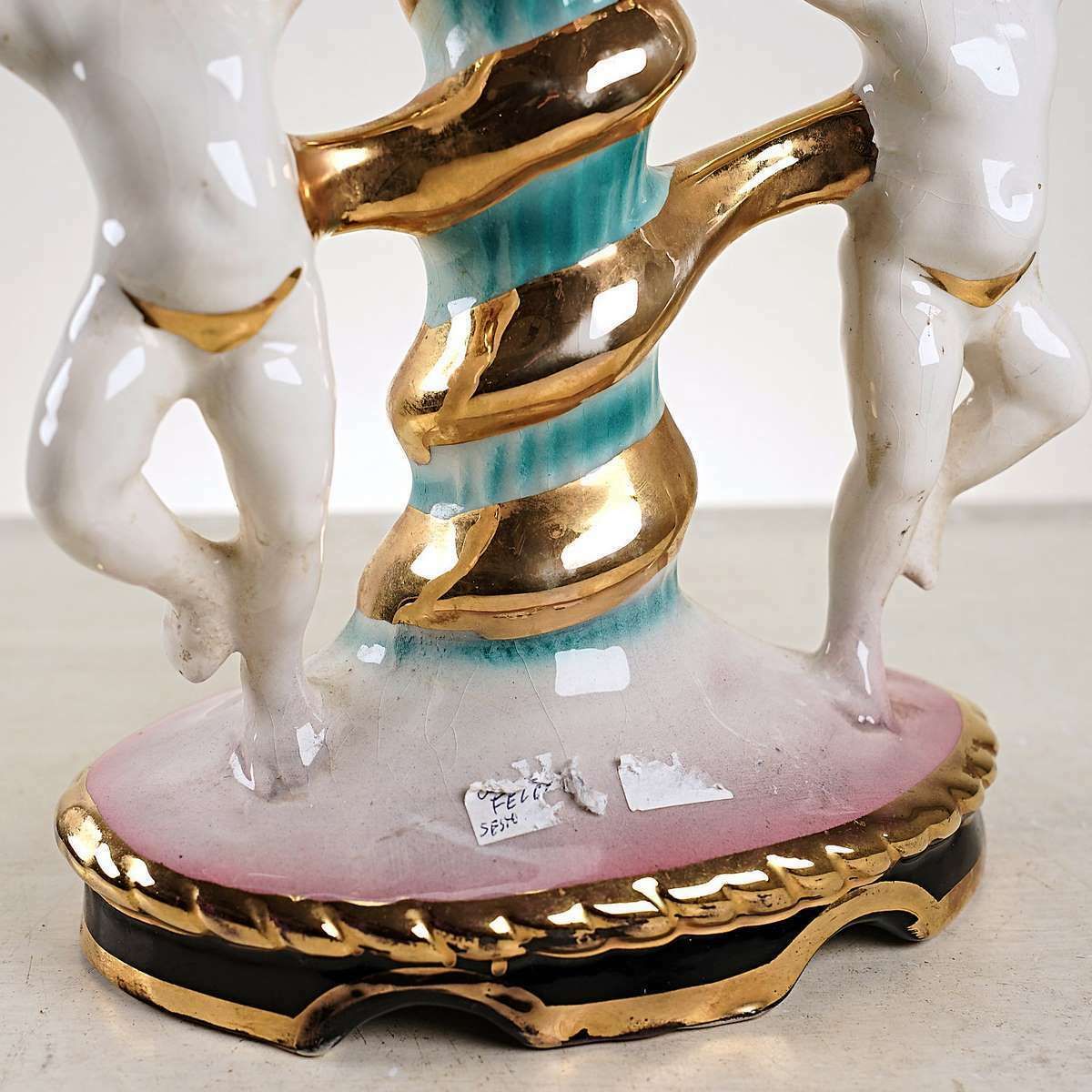 Fern Sesto Florentine Ceramic Vase From The 1950s photo 143.0