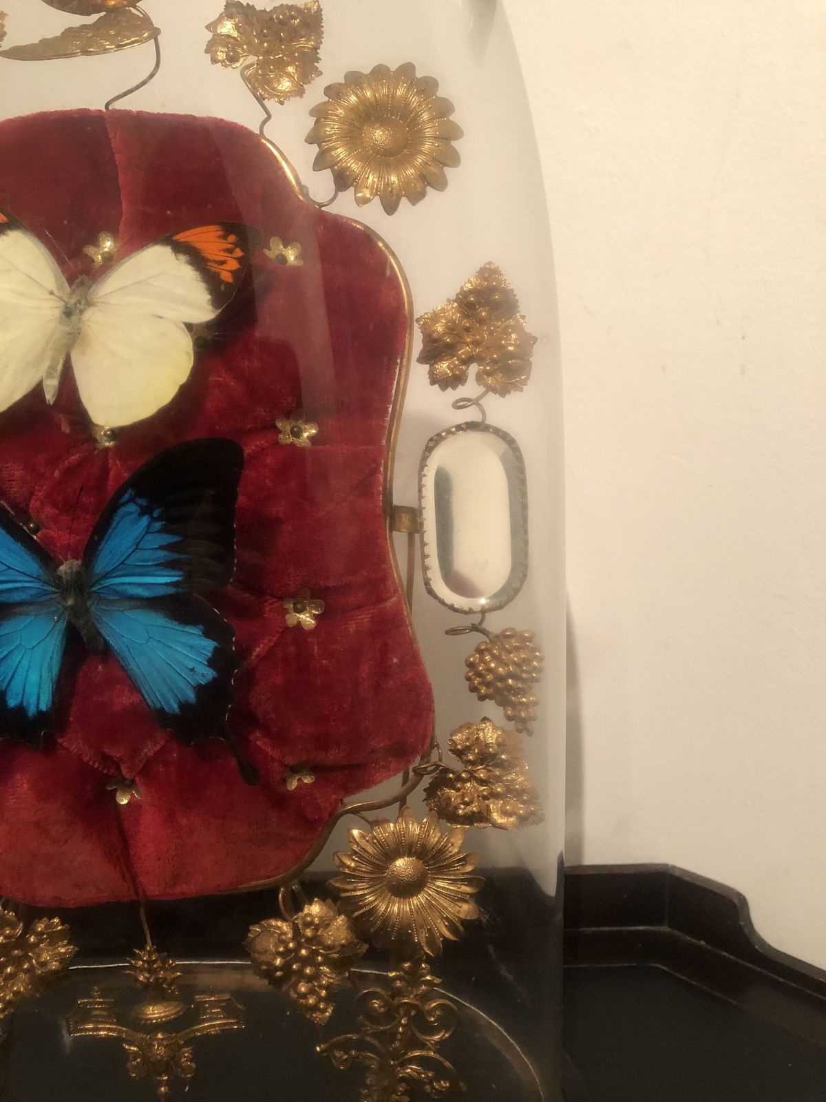 French Bridal Wedding Dome, 1800s photo vinterior