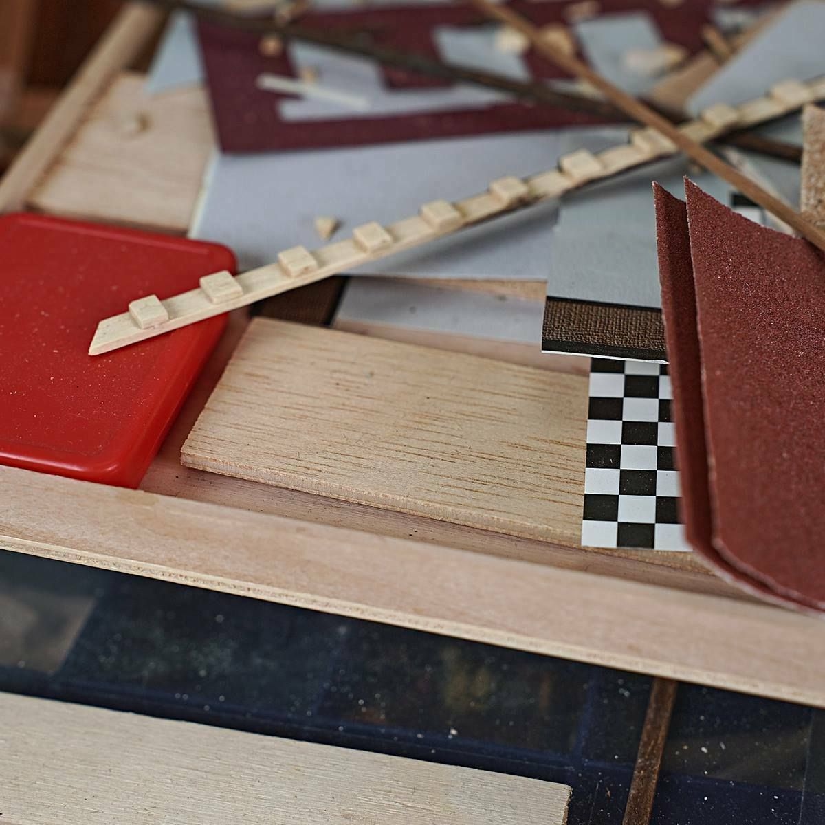 Wooden Box, Set Of Wooden Building Blocks photo vinterior