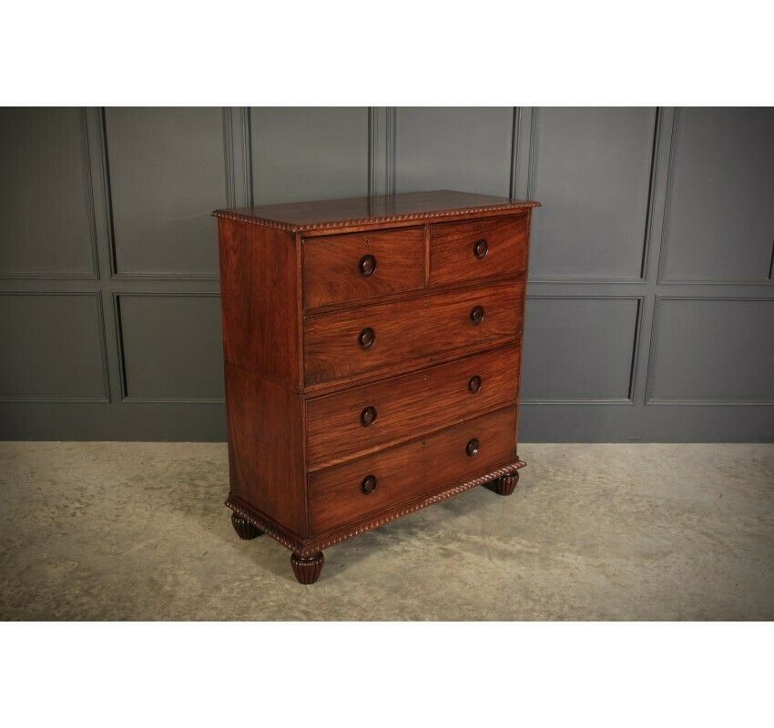 2 Piece Anglo Indian Military Chest Of Drawers photo furniture