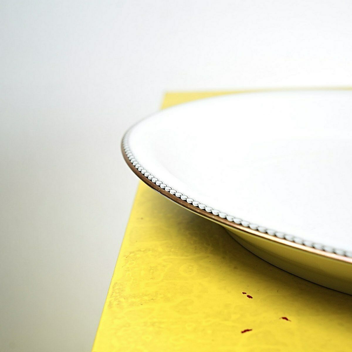 Pair Of Heinrich Ivory Body Supreme Bavaria Germany Oval Serving Plates photo for sale