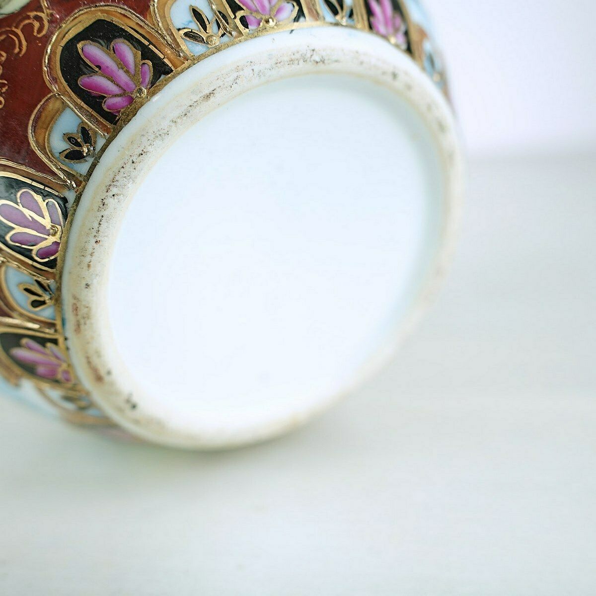 Japanese Satsuma Vase, Late 20th Century photo Home Decor