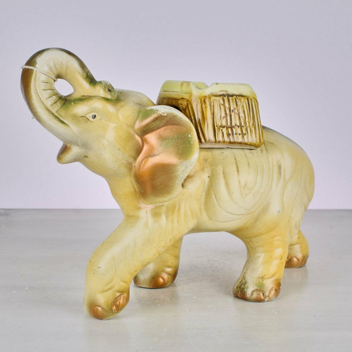 Terracotta Elephant From The 50s And 60s, Ashtray photo for sale
