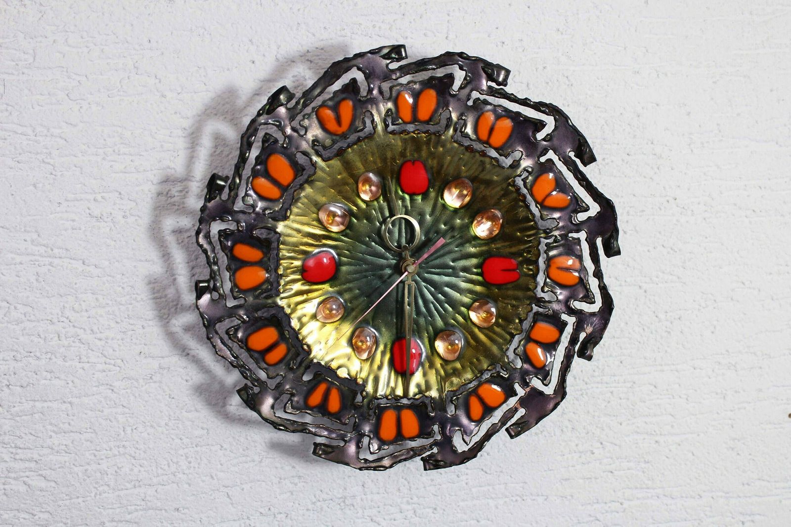 Wall Clock By Franco Bastianelli, Italy Studio Laurana 1960 photo furniture
