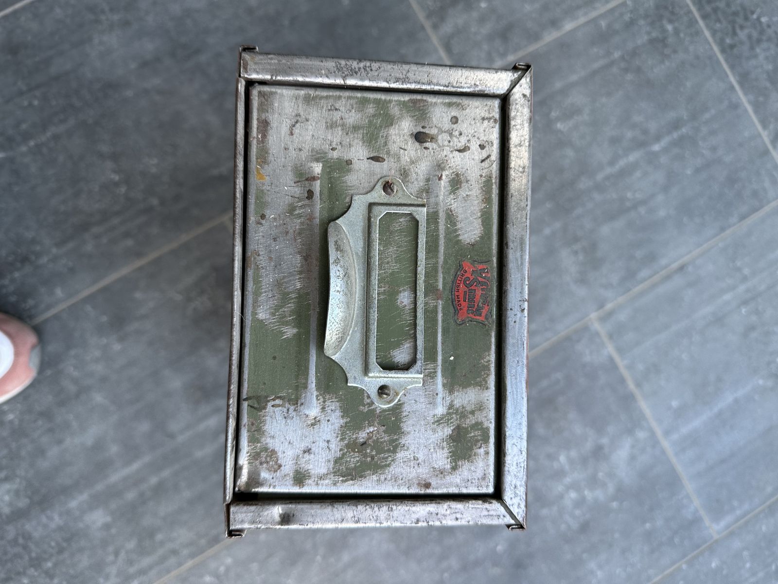 Veteran Series Vintage Metal Drawers   24 Available photo for sale