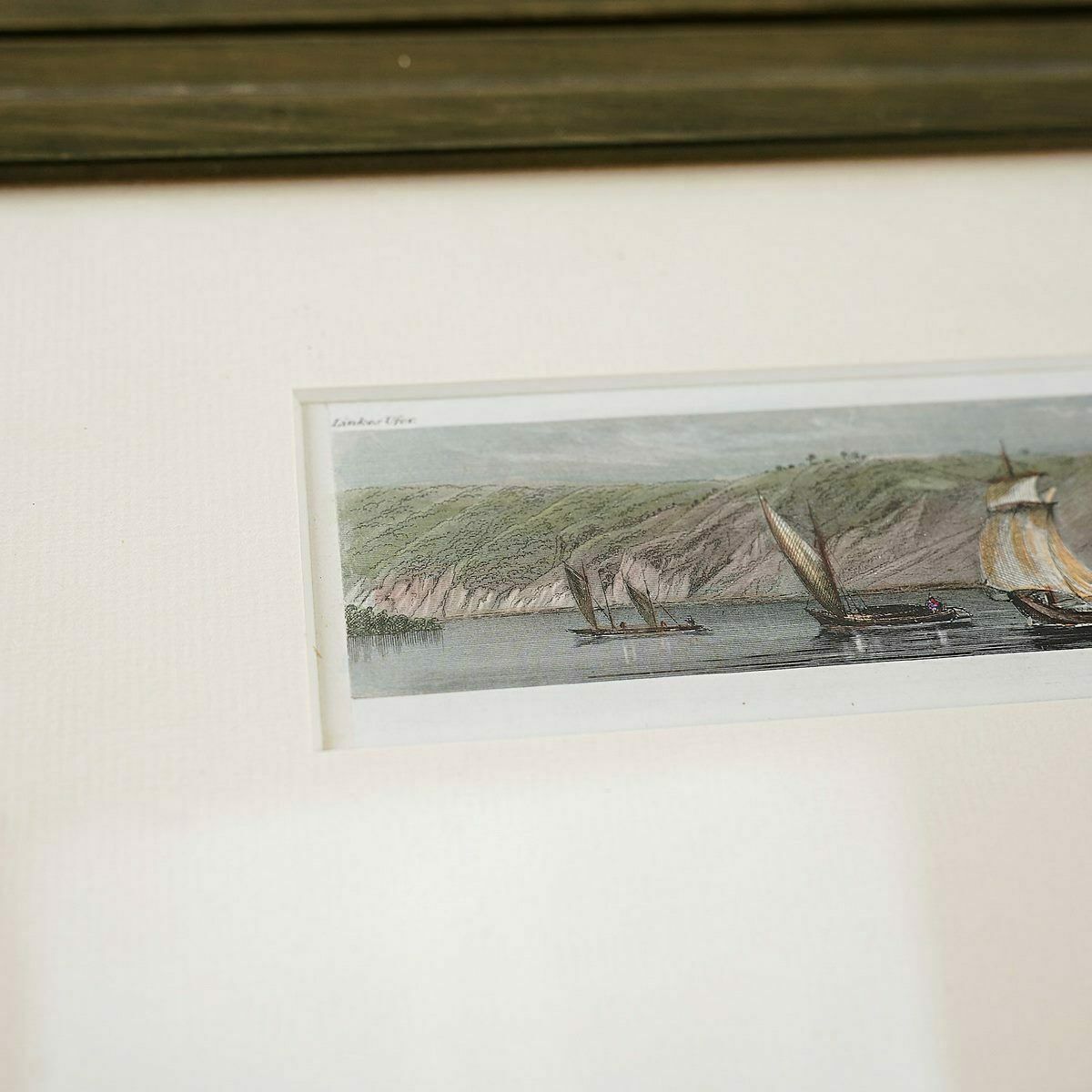 Pair Of Landscape Paintings With Boats photo for sale