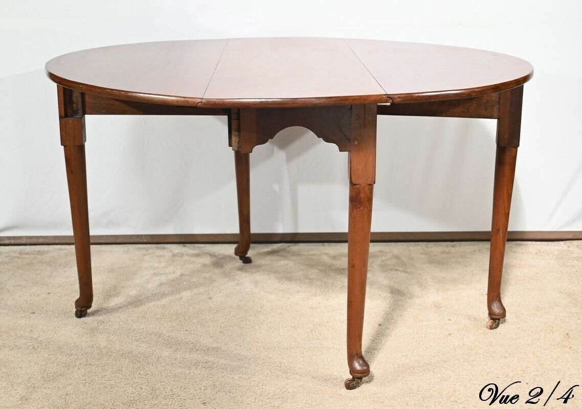 1648.0 Oval Table 6 Place Settings In Mahogany, England – 1st Part 19th photo