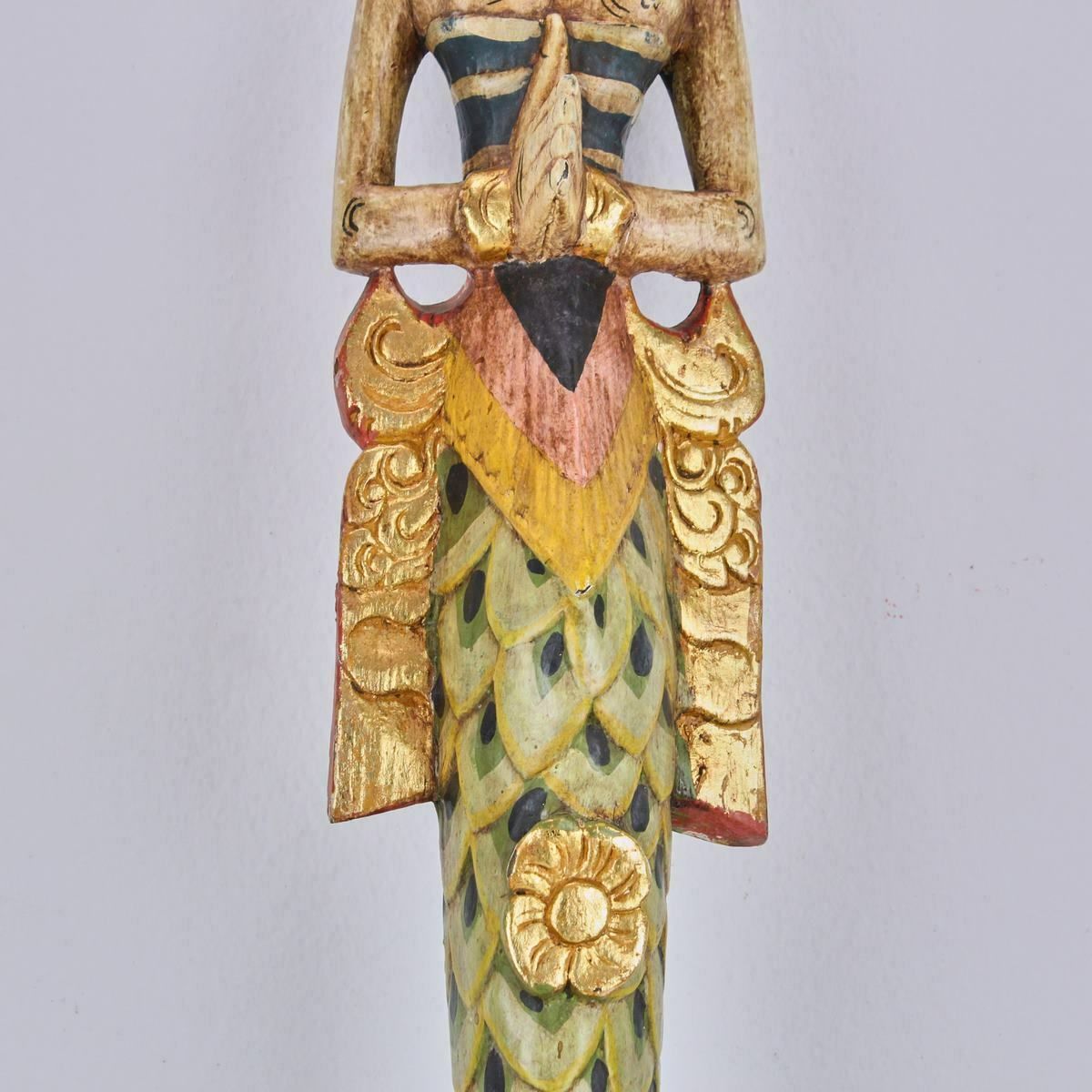 Ethnic Wooden Statue photo for sale
