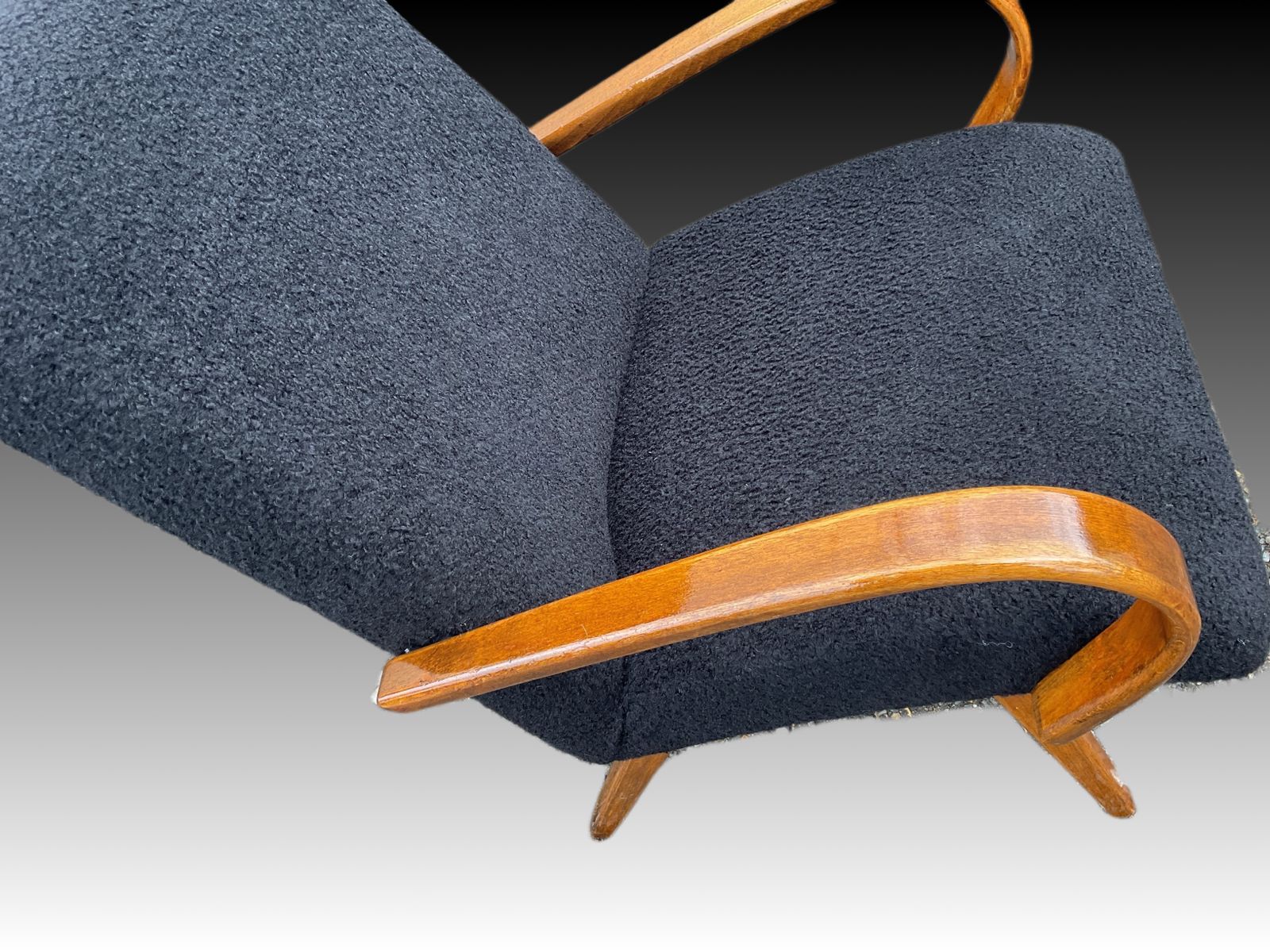 Model 53 Armchairs By Jaroslav Smidek For Ton, 1960s photo Furniture