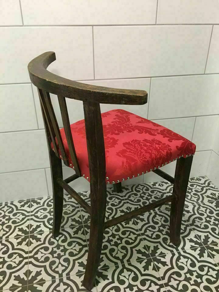 Set Of 2 Vintage Antique Georgian Dining Or Occasional Chairs photo Furniture