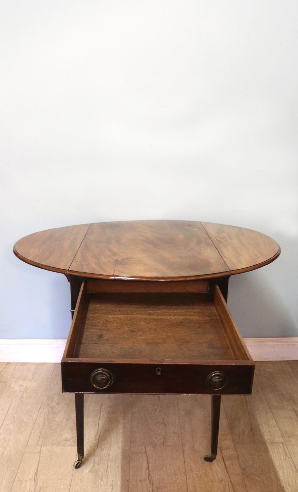 A Lovely Late Georgian Mahogany Pembroke . photo furniture
