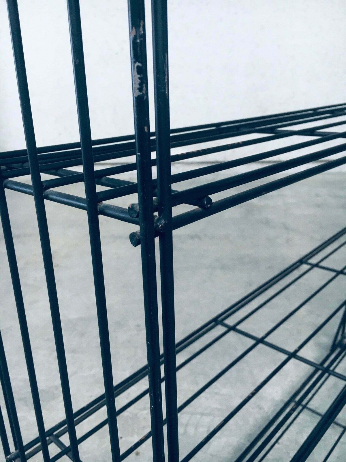photo vinterior Dutch Industrial Design Storage Rack By Tjerk Reijenga For Pilastro, Netherlands 1958