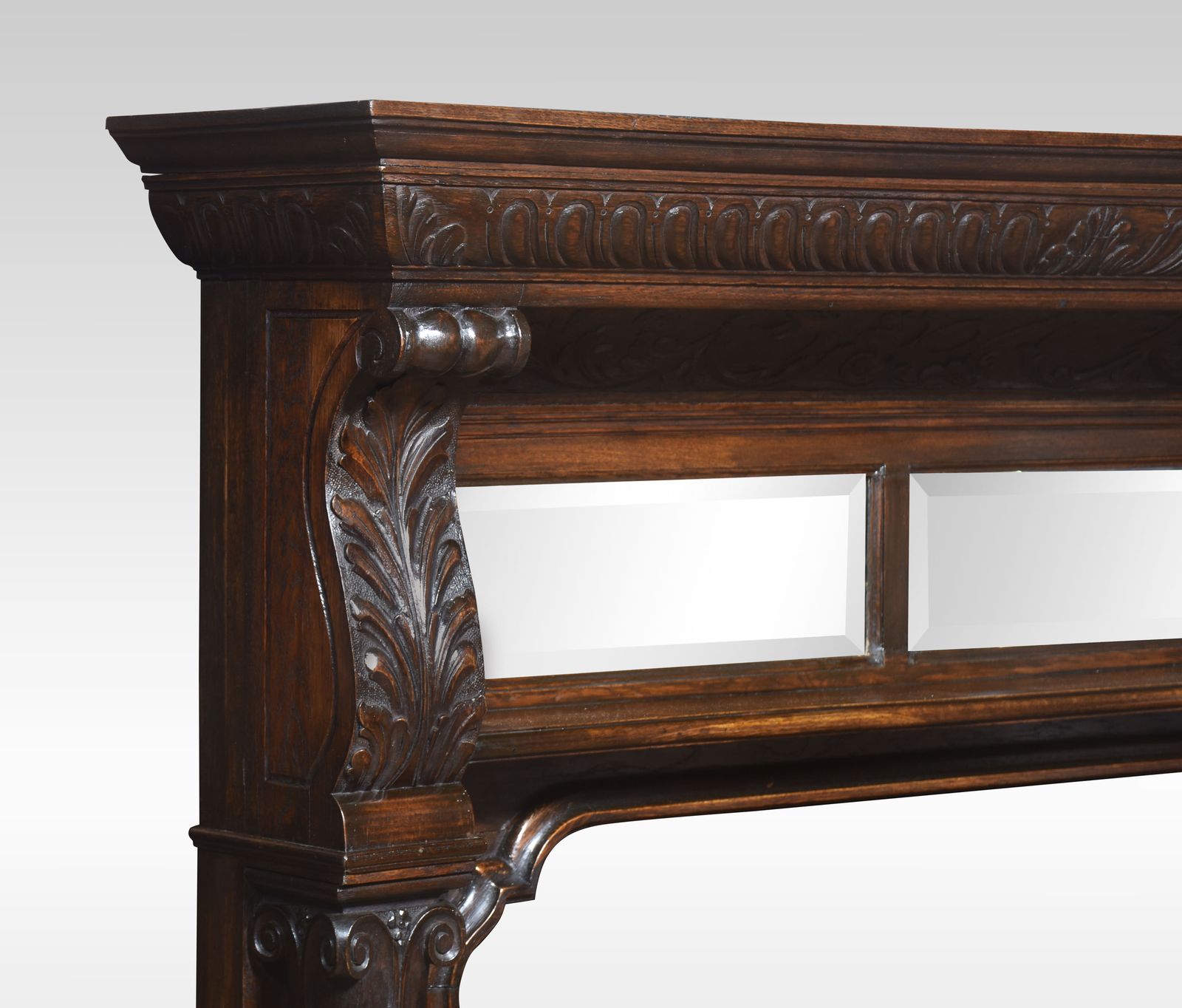 Carved Oak Fire Surround photo furniture
