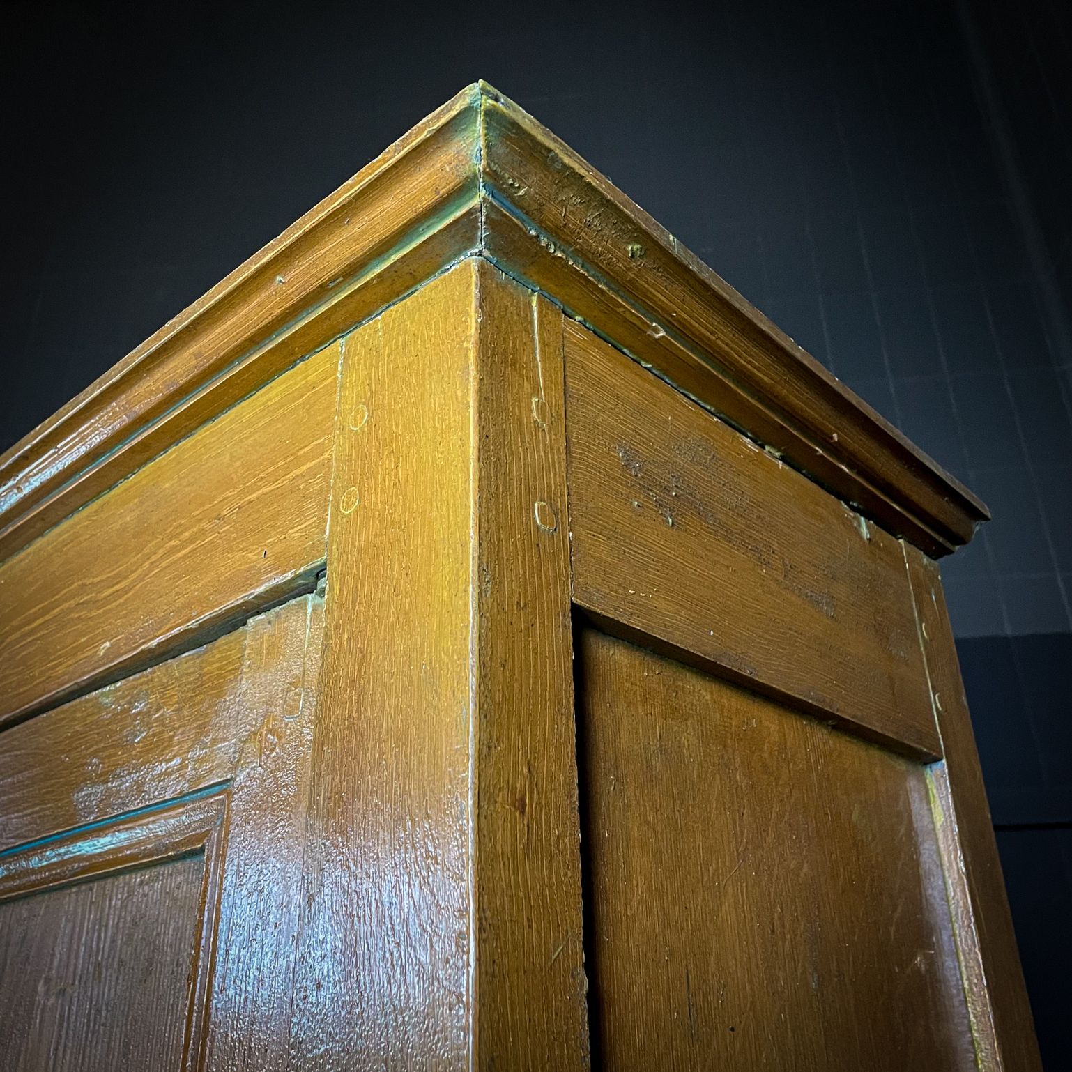 Rural Brocante Wooden Cupboard – 1920s, France photo 2650.0