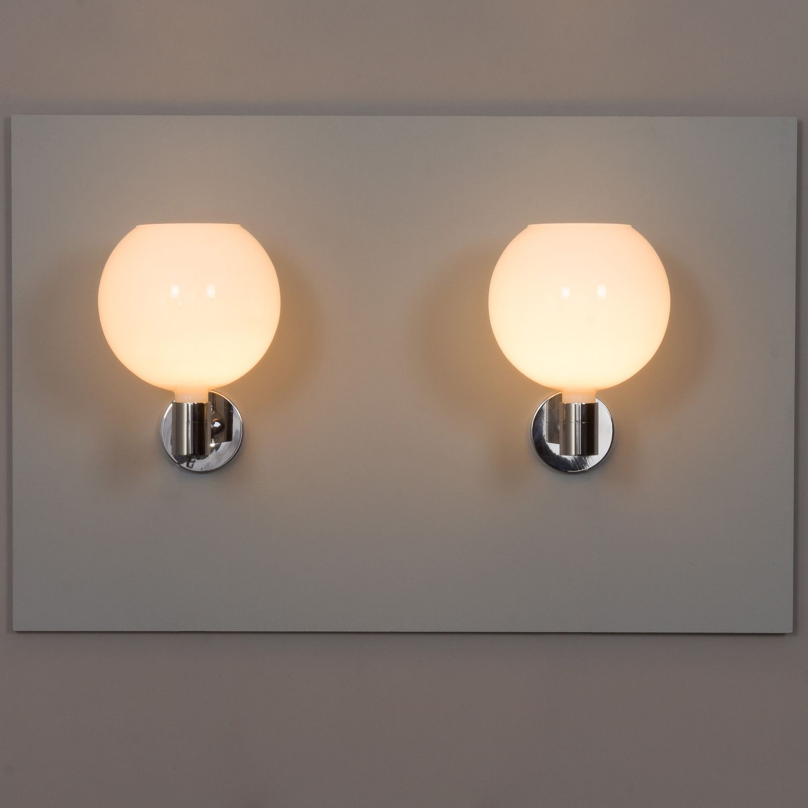 Franco Albini Wall Lamps For Sirrah, Italy 1970s photo for sale
