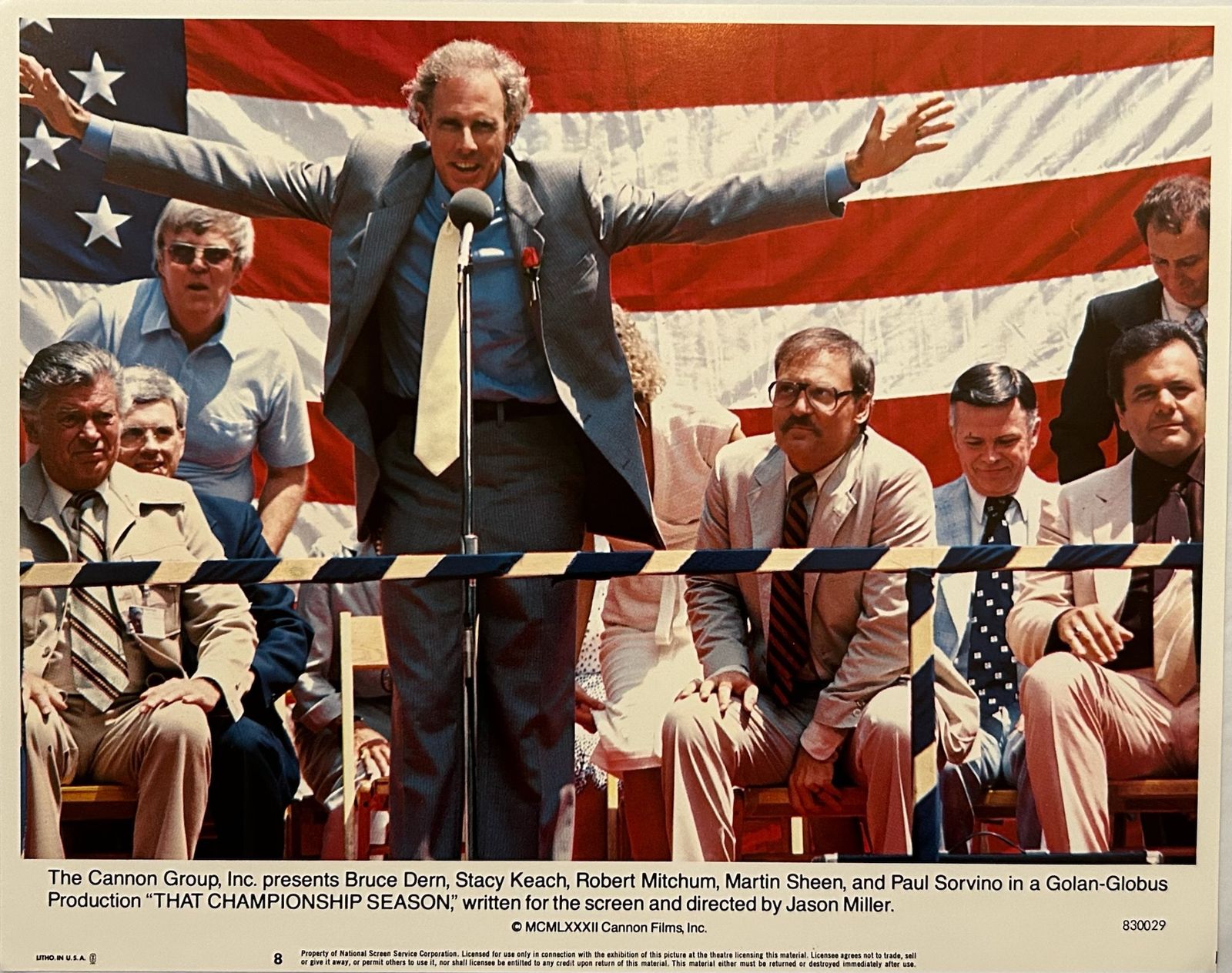 That Championship Season   Original 1982 Lobby Card #8