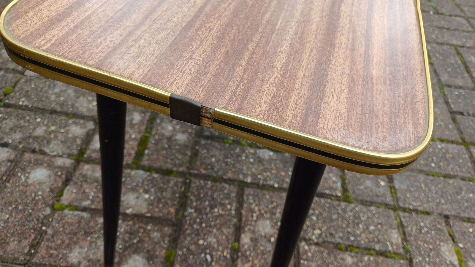 Classic Vintage Retro Coffee Table Melamine Top And Atomic Legs Made By ‘Newiste’ Manchester photo Furniture