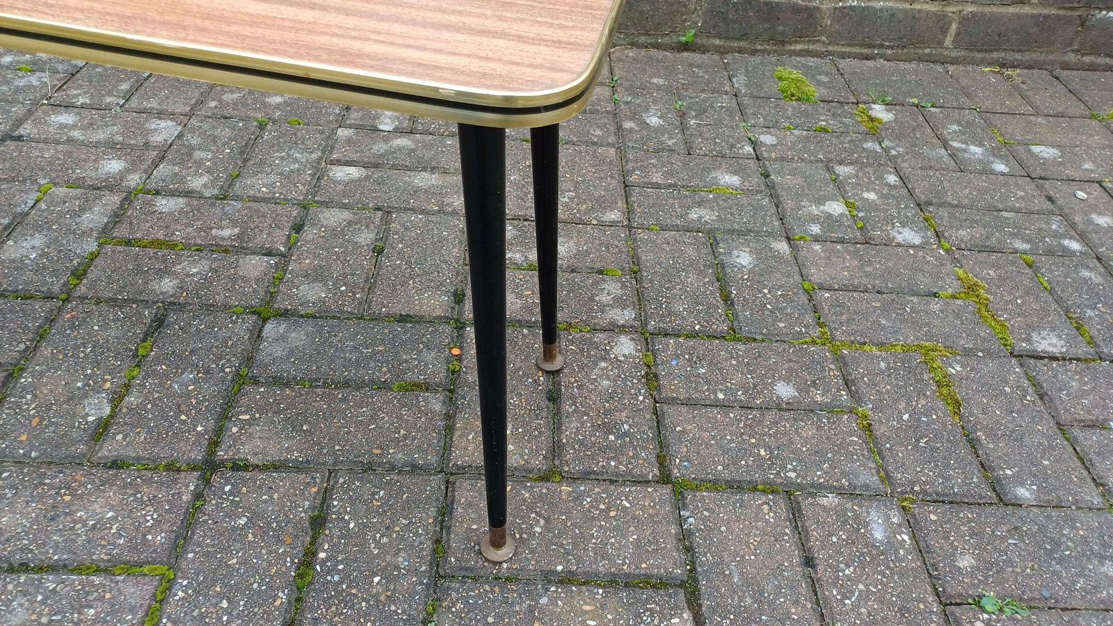 Classic Vintage Retro Coffee Table Melamine Top And Atomic Legs Made By ‘Newiste’ Manchester photo vinterior