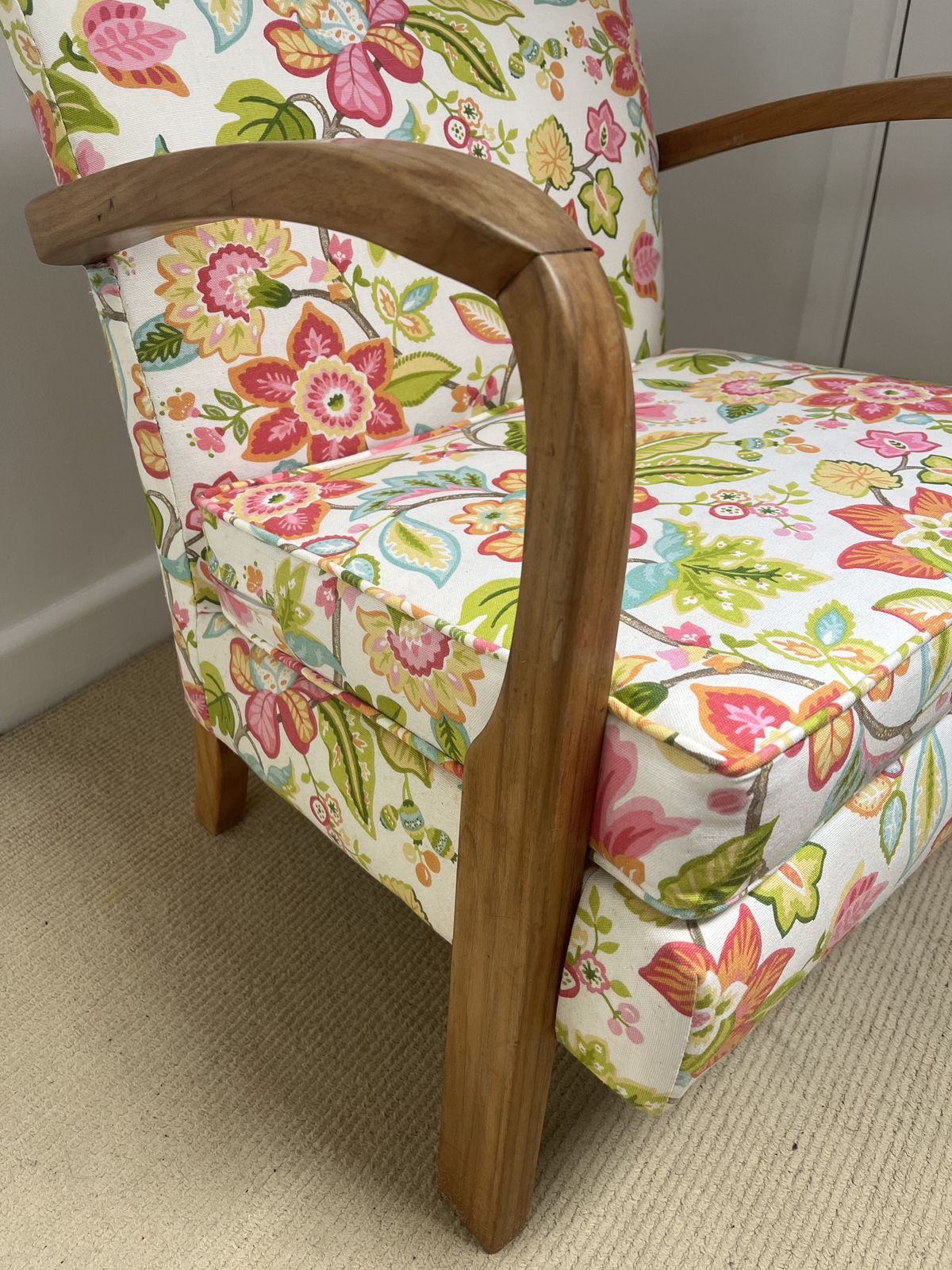 Rare Original 1930's Parker Knoll Small Armchair   Possibly For A Child, A Prototype Or Display Model photo vintage