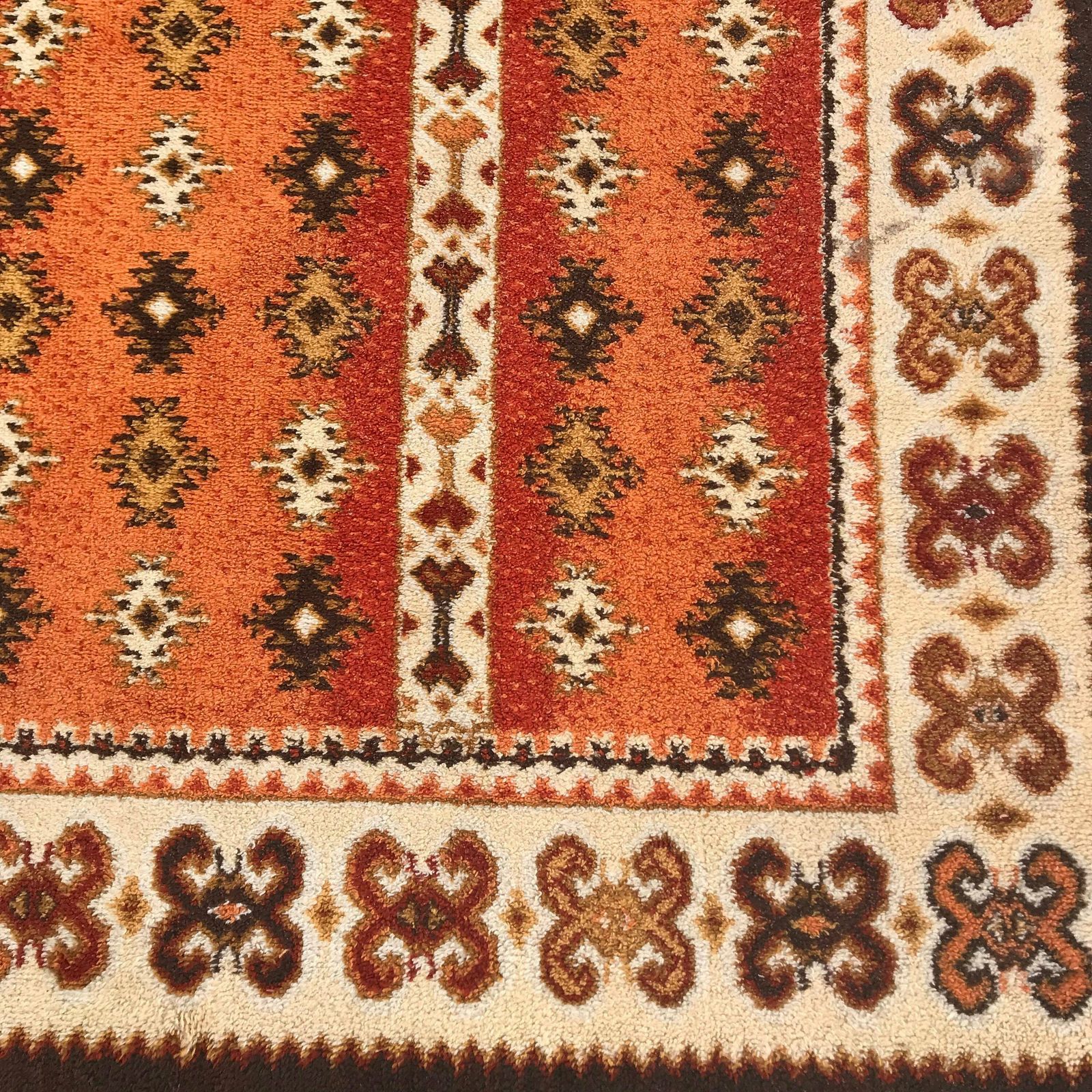 5x8 Xl Original Vintage Kilim Rug Made In Yugoslavia / Vintage Wool Kilim Rug / Vintage Bohemian Rug / Geometrical Pattern Rug photo Textiles