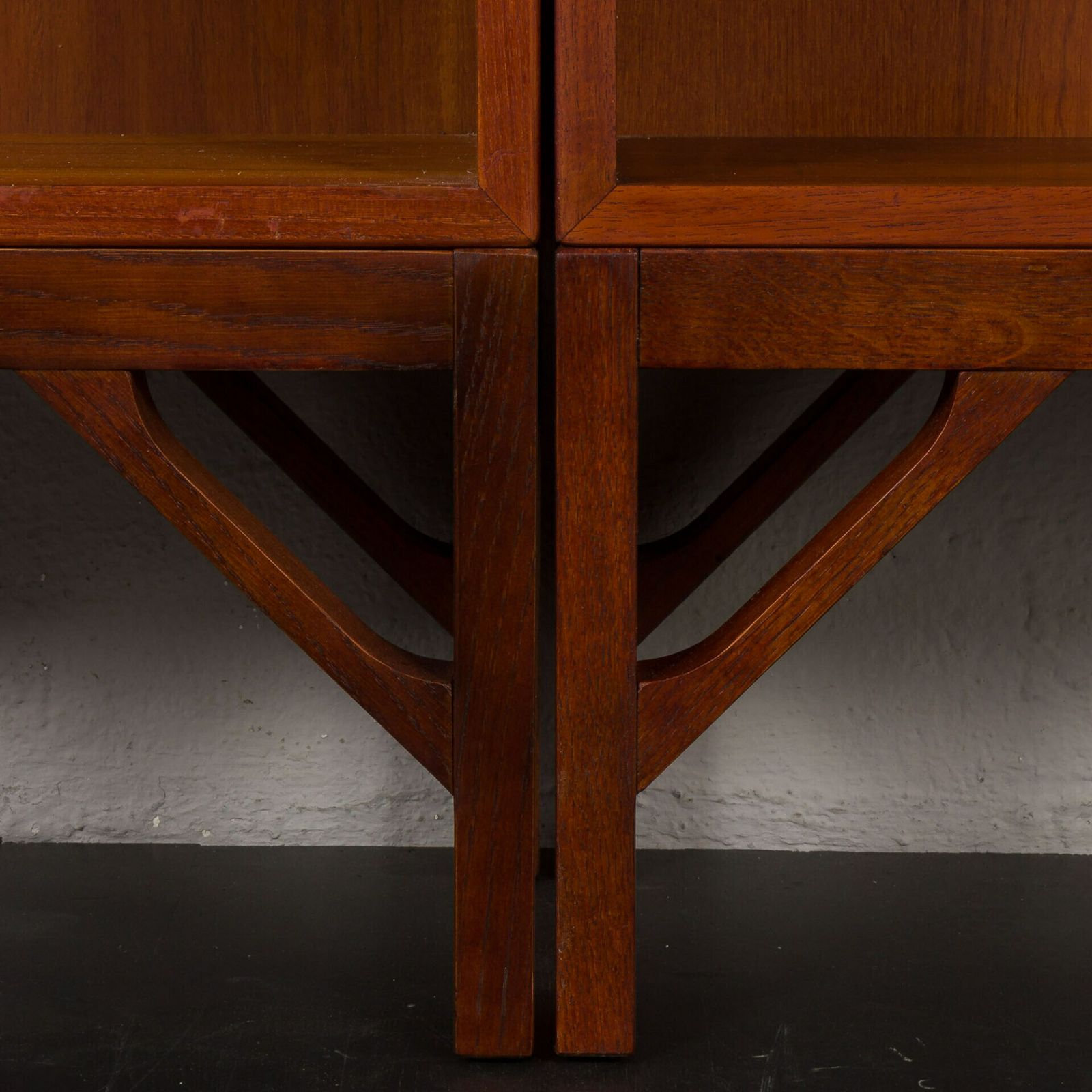 Borge Mogensen China Series Modular Two Units Bookcase For C.M. Madsen, Denmark, 1960s photo buy