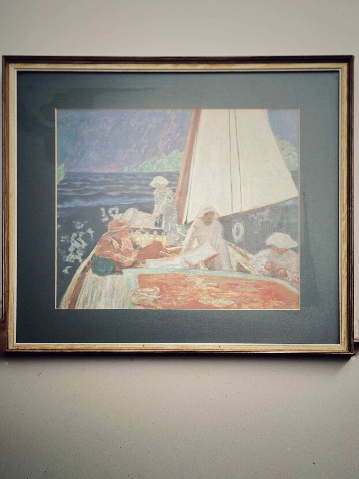 Signac Et Ses Amis Dans Un Voilier (Signac And His Friends In A Sailboat) By Pierre Bonnard photo furniture