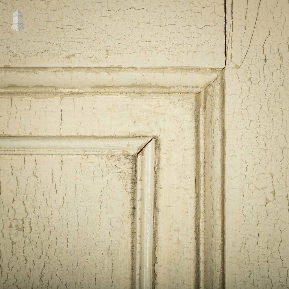 Pine Paneled Door, 6 Moulded Panel White Painted photo buy