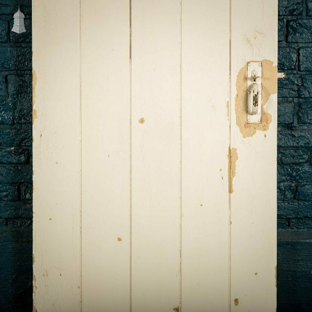 photo buy Ledged Plank Door, White Painted