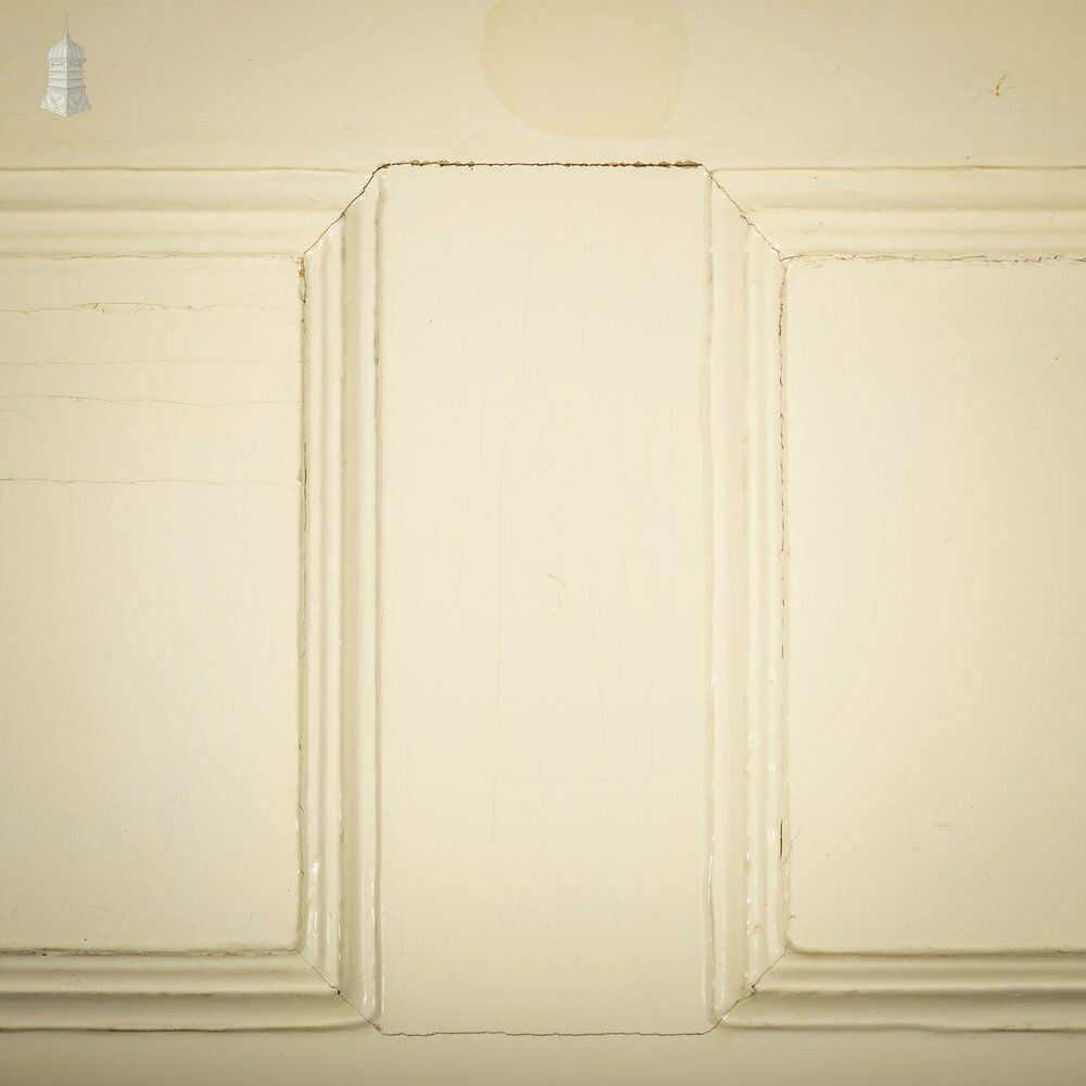 Pine Paneled Door, 6 Moulded Panel White Painted photo furniture