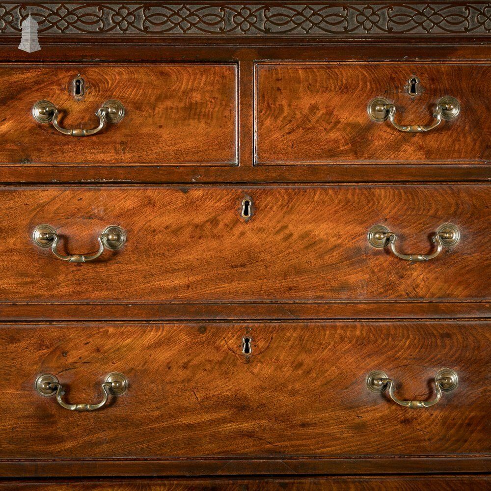 Mahogany Chest On Chest, 18th C Georgian photo Furniture