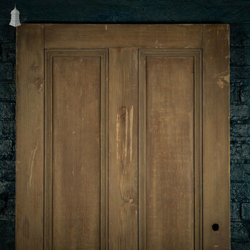 Pine Paneled Door, 4 Moulded Panel photo furniture