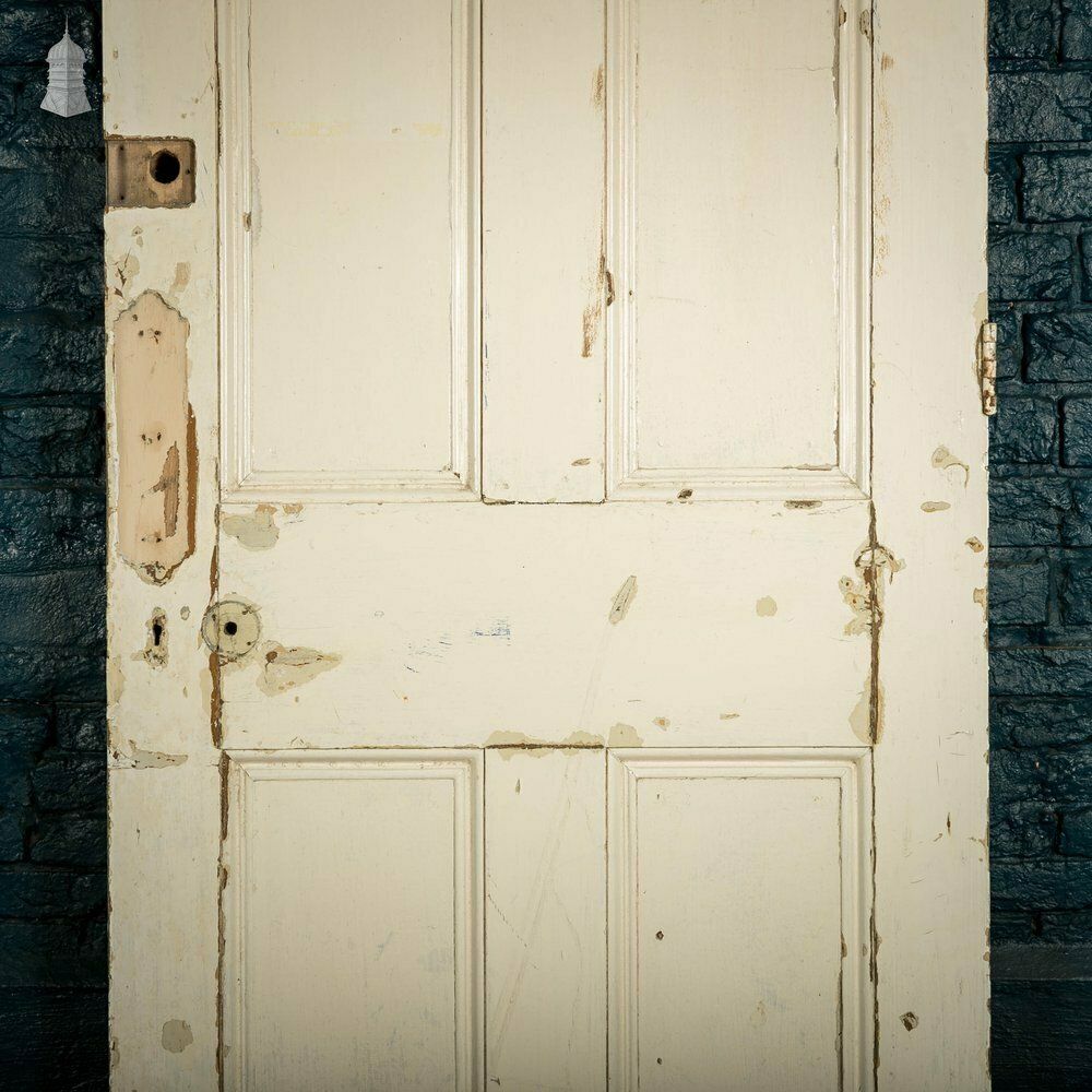 photo for sale Pine Paneled Door, 4 Moulded Panel