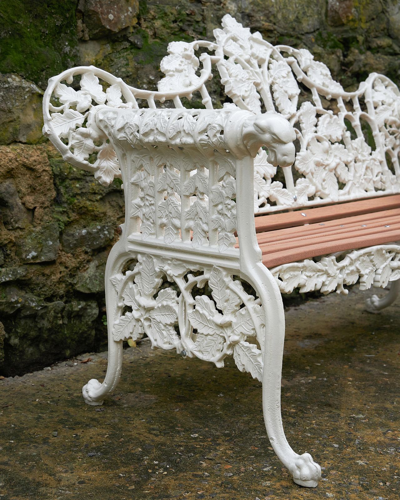 A French Style Cast Iron Bench photo Garden Furniture