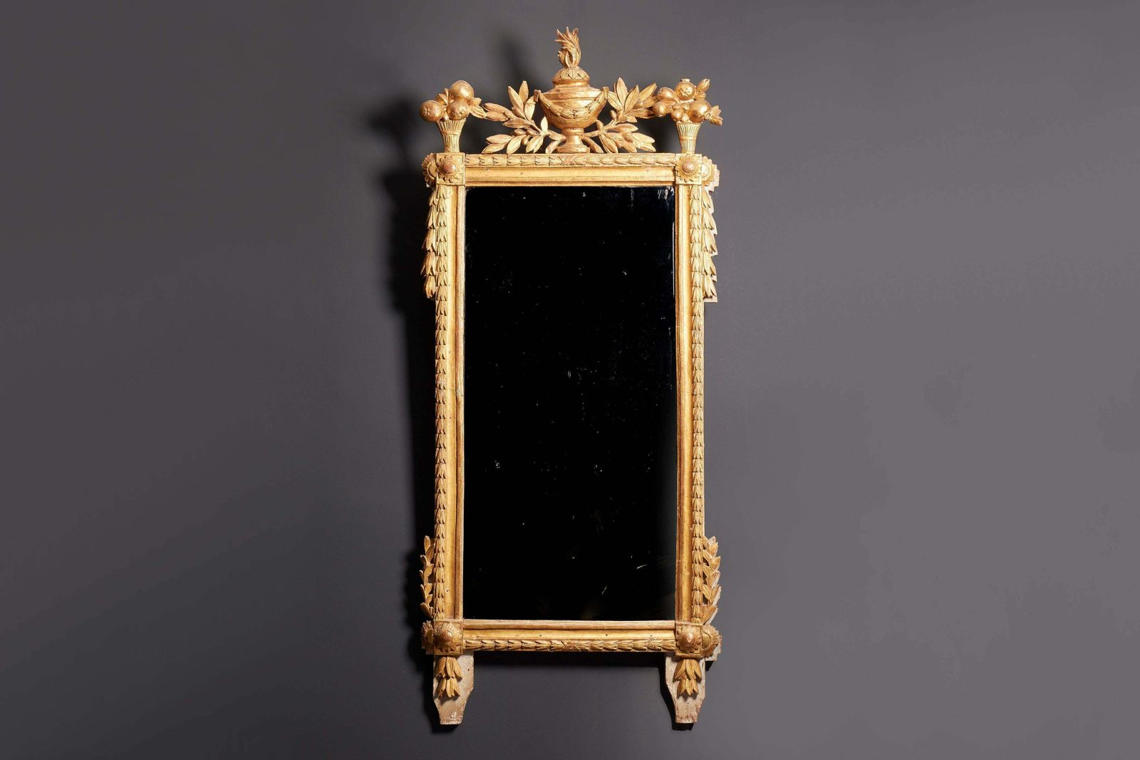 18th Century French Neoclassical Giltwood Mirror photo buy