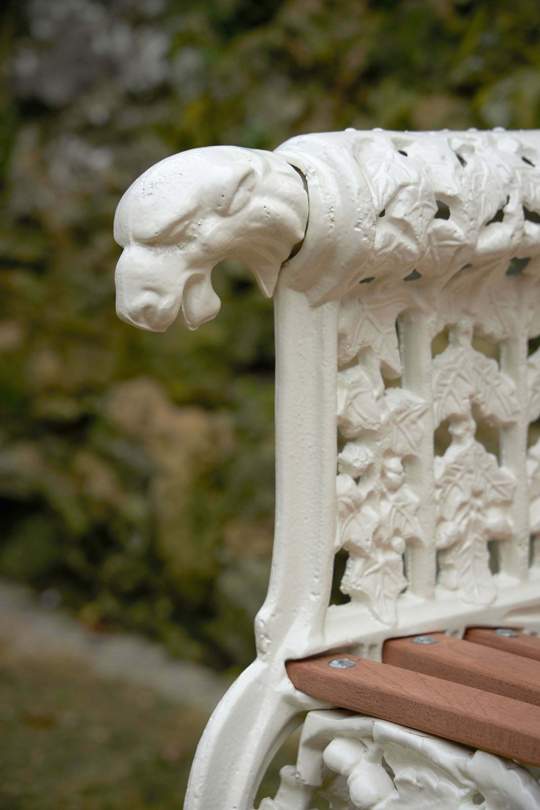 A Cast Iron Garden Bench photo Furniture