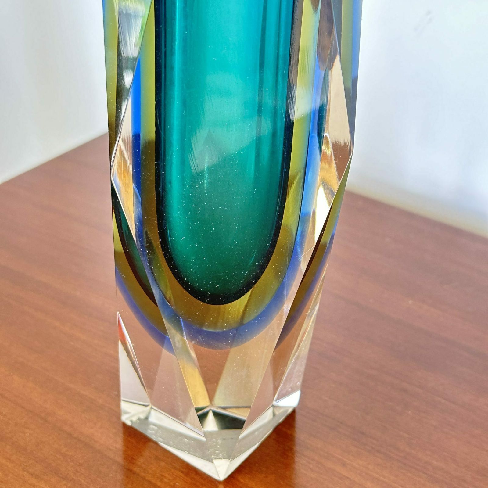 Giant Murano Sommerso Vase, 1970s photo Home Decor
