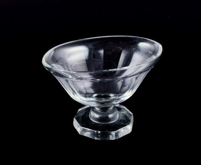 Fåglavik Glasbruk (1874 1980)  Sweden  Six Glass Salt Cellars  Mid 20th C. photo furniture