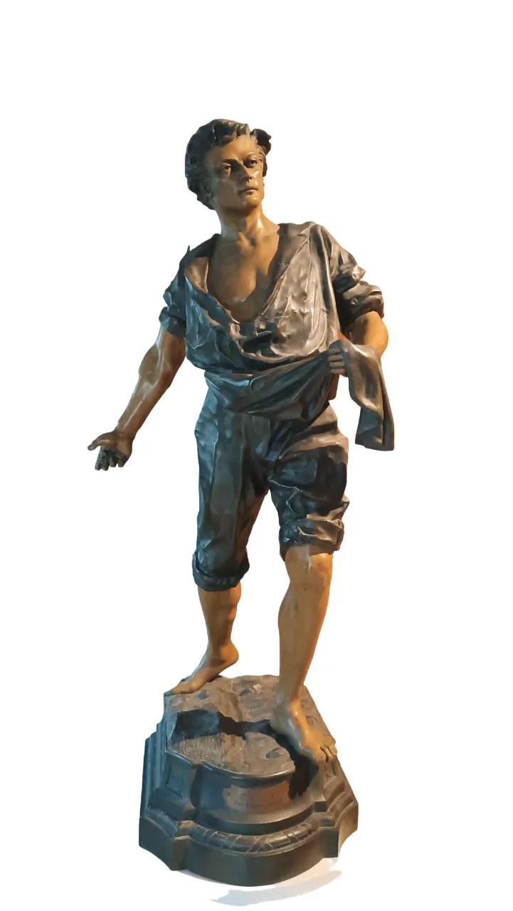 Sculpture Allegory Of Agriculture By F.Ta F. Milliot