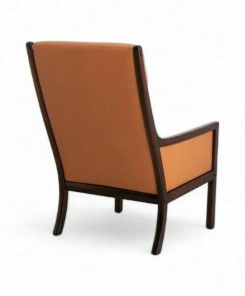 Mid Century Leather Armchair By Ole Wanscher Danish Vintage photo Furniture