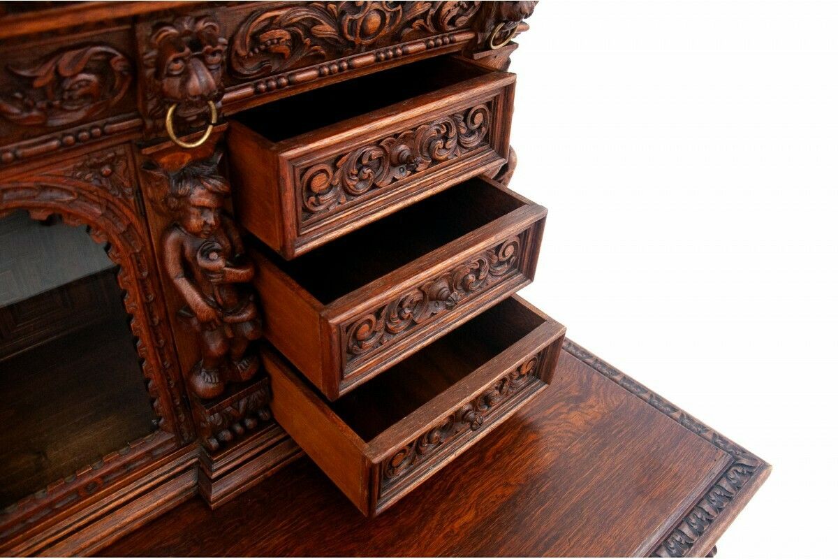 Carved Buffet Chest Of Drawers, France, Circa 1860. After Renovation. photo 3220.0