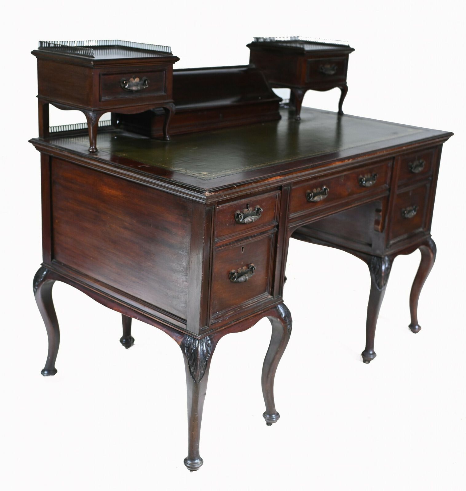 French Ladies Desk Mahogany Bureau Du Dame Empire photo furniture