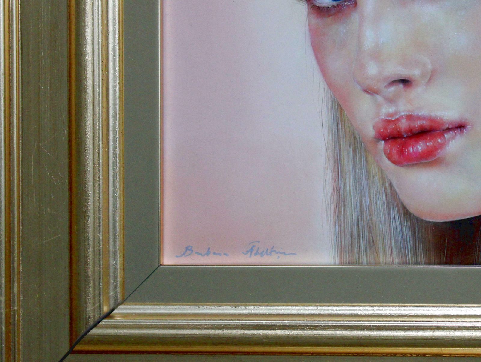 Barbara Abeltina Unbearable Lightness Of Being. 2019, Canvas, Oil, 25x25 Cm 2019 photo Art