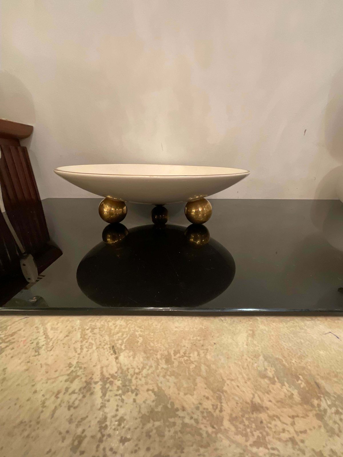 Guido Andlovitz   Centrotavola In Ceramica Di Laveno   Italia 1950. photo furniture