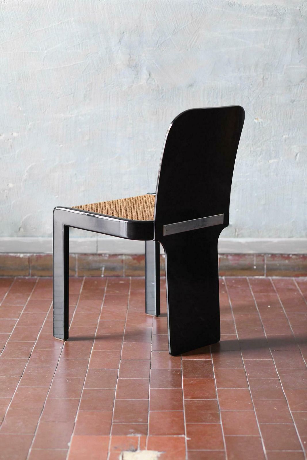 photo vintage Dining Set: Table + 4 Chairs By Pierluigi Molinari For Pozzi Milano, 1960