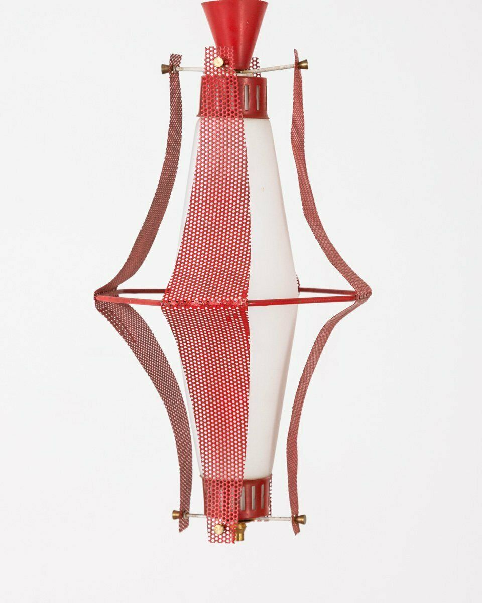 Italian Pendant Lamp In Metal And Glass, 1970s photo furniture