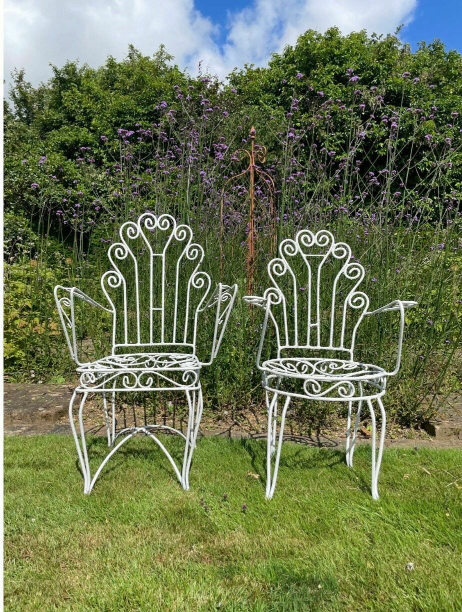 Mid Century Modern Swedish Outdoor Chairs photo furniture