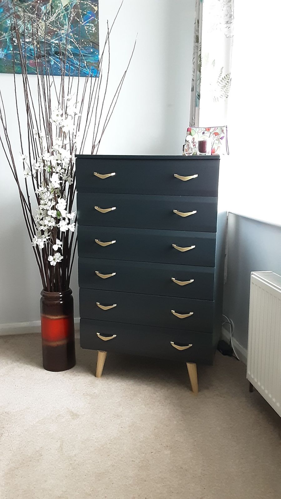 Meredew Tallboy Chest Of Drawers photo for sale